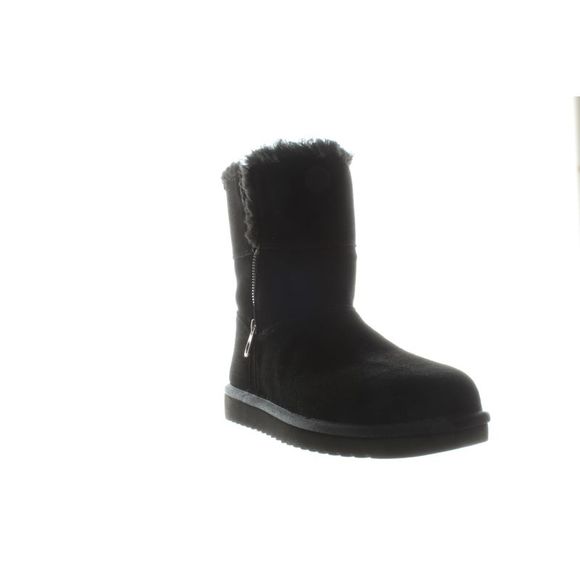Koolaburra Womens Aribel Short Blk Black Snow Boots Size 9 Medium (B, M) - Picture 1 of 4